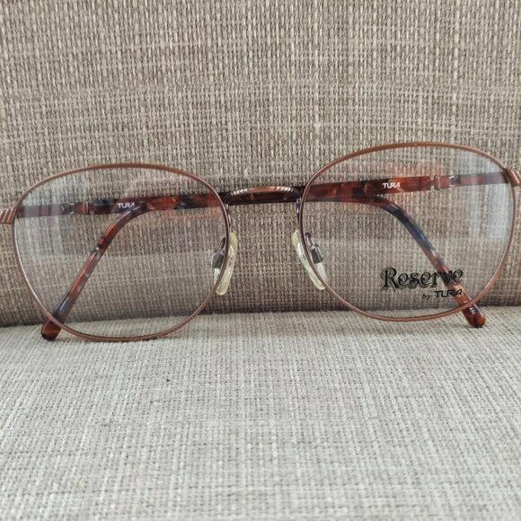 Reserve by TURA Women Eyeglasses Frame MOD708 COP 55[]19 145 Frame Japan New - Picture 3 of 13